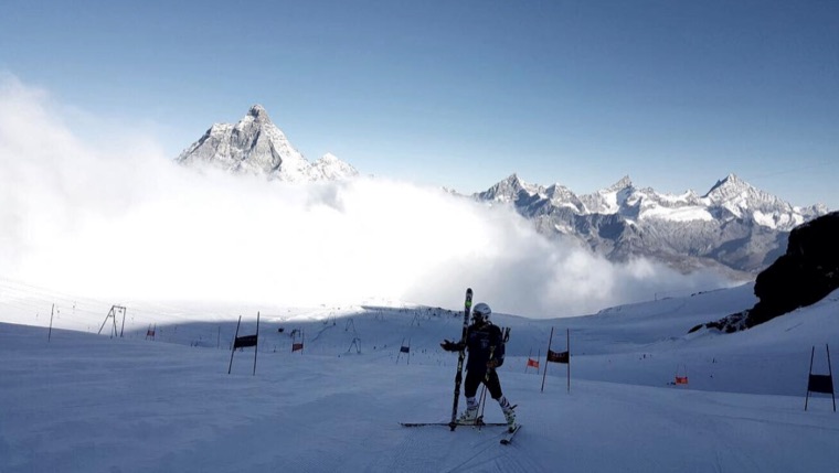 Training below the Matterhorn
